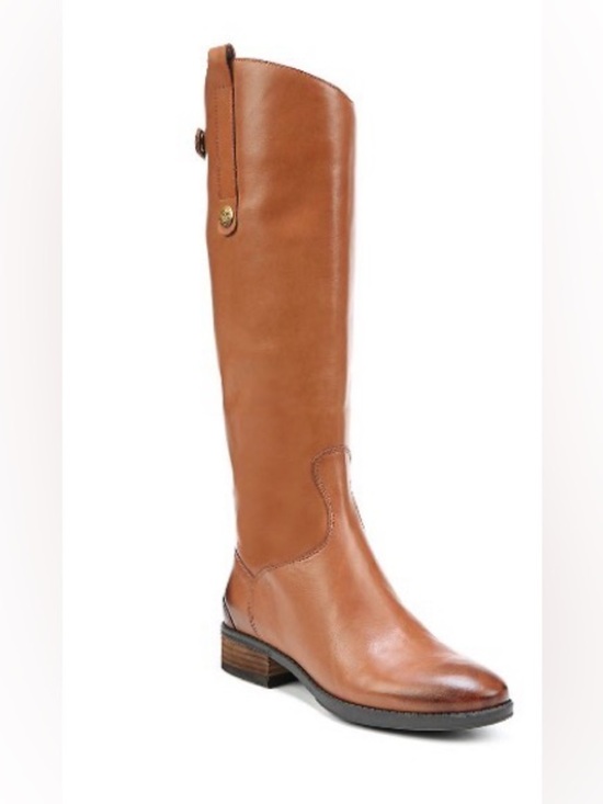 Sam Edelman Shoes - Sam Edelman | Penny Tall Leather Riding Boots Whiskey (6.5)